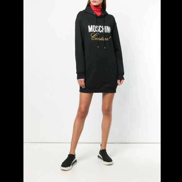 moschino hoodie dress
